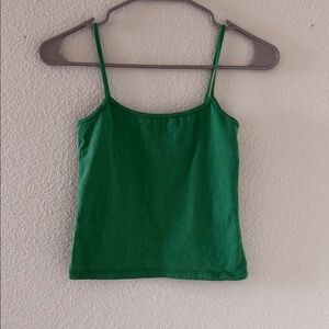 Brandy melville green Skylar tank top